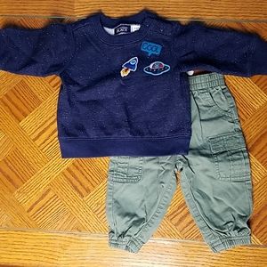 The Children's Place Sweater and Cargo set